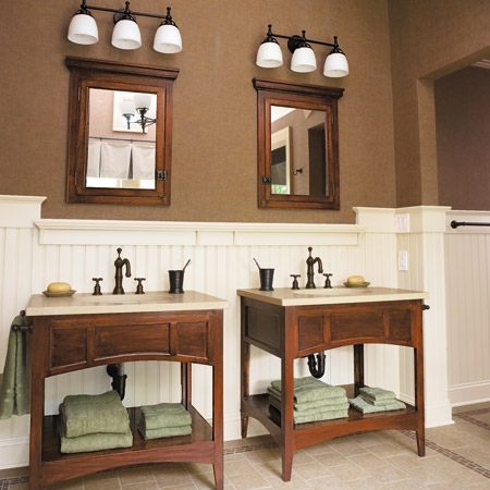 bath-design-01.jpg - Why do I like wainscoting so much? Nice palate here. Overall look wouldn't fit into my scheme, but maybe something can be generalized from it.